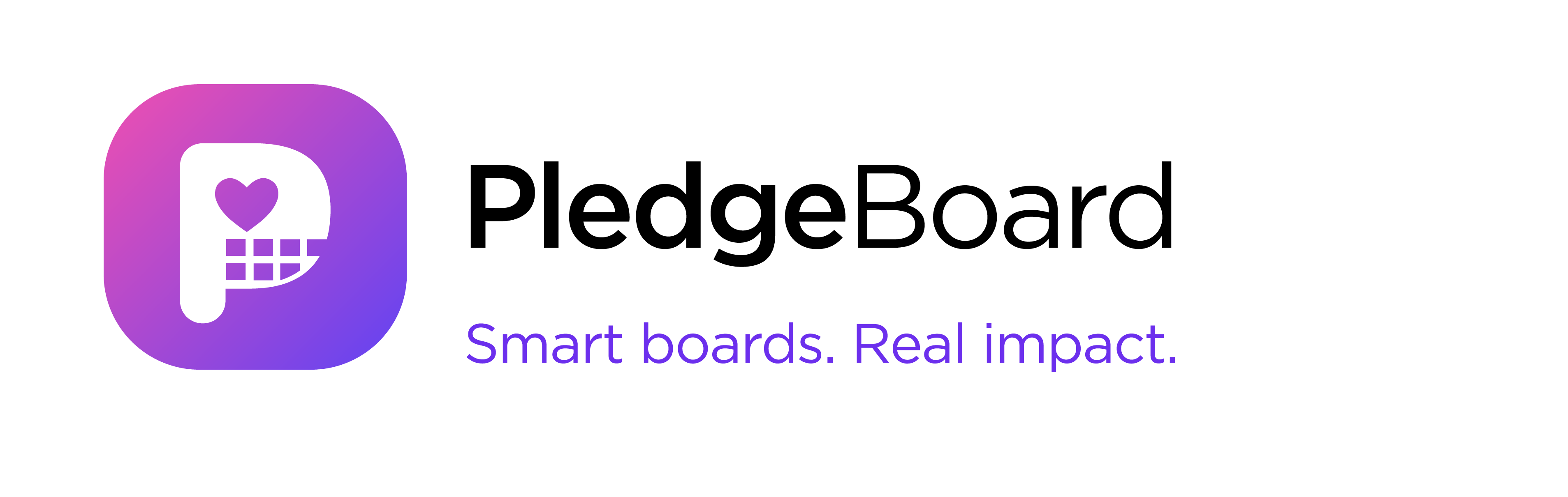 PledgeBoard - Smart boards. Real impact.